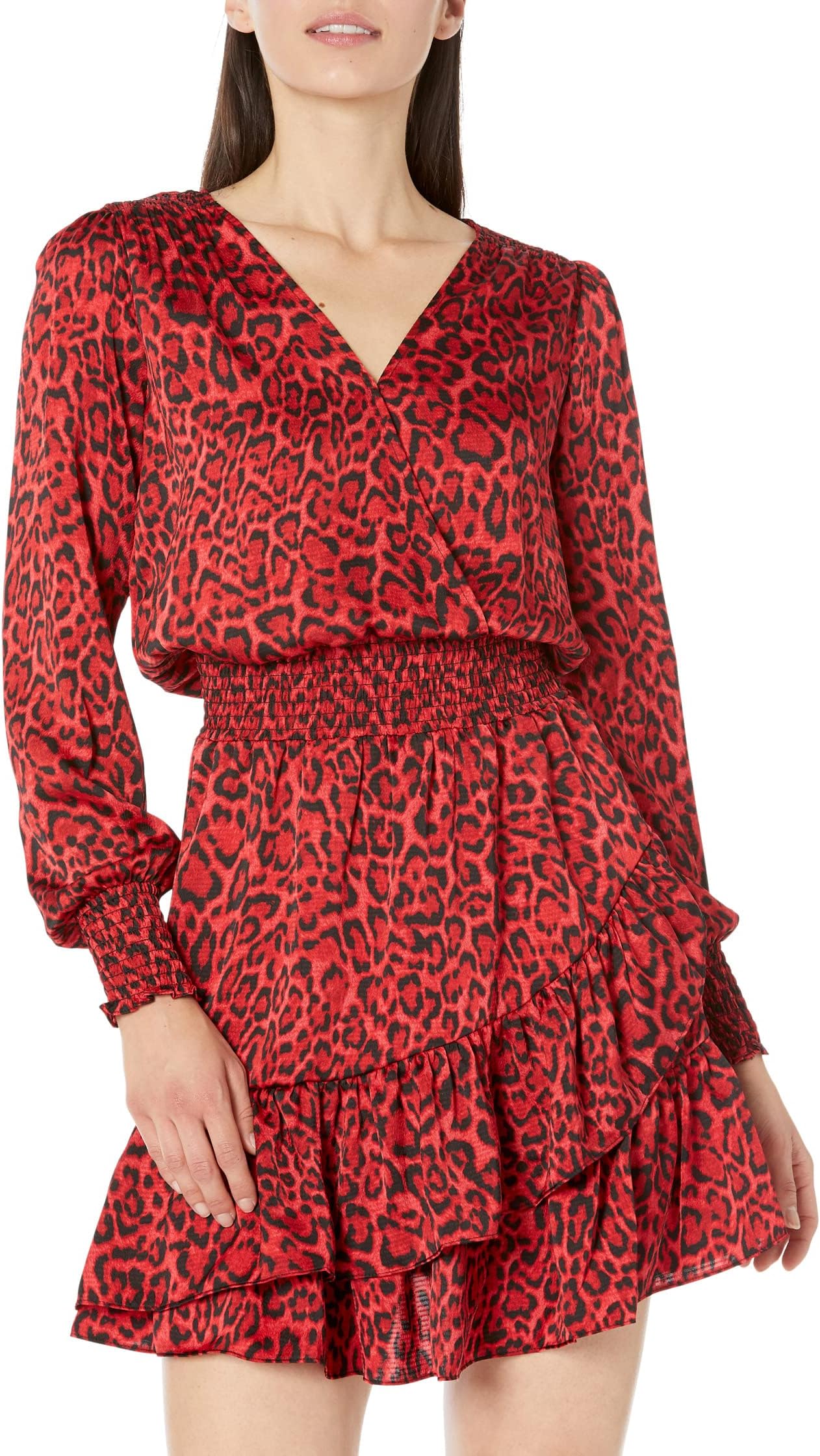 Wildcat MICHAEL Michael Kors shift dress, raspberry