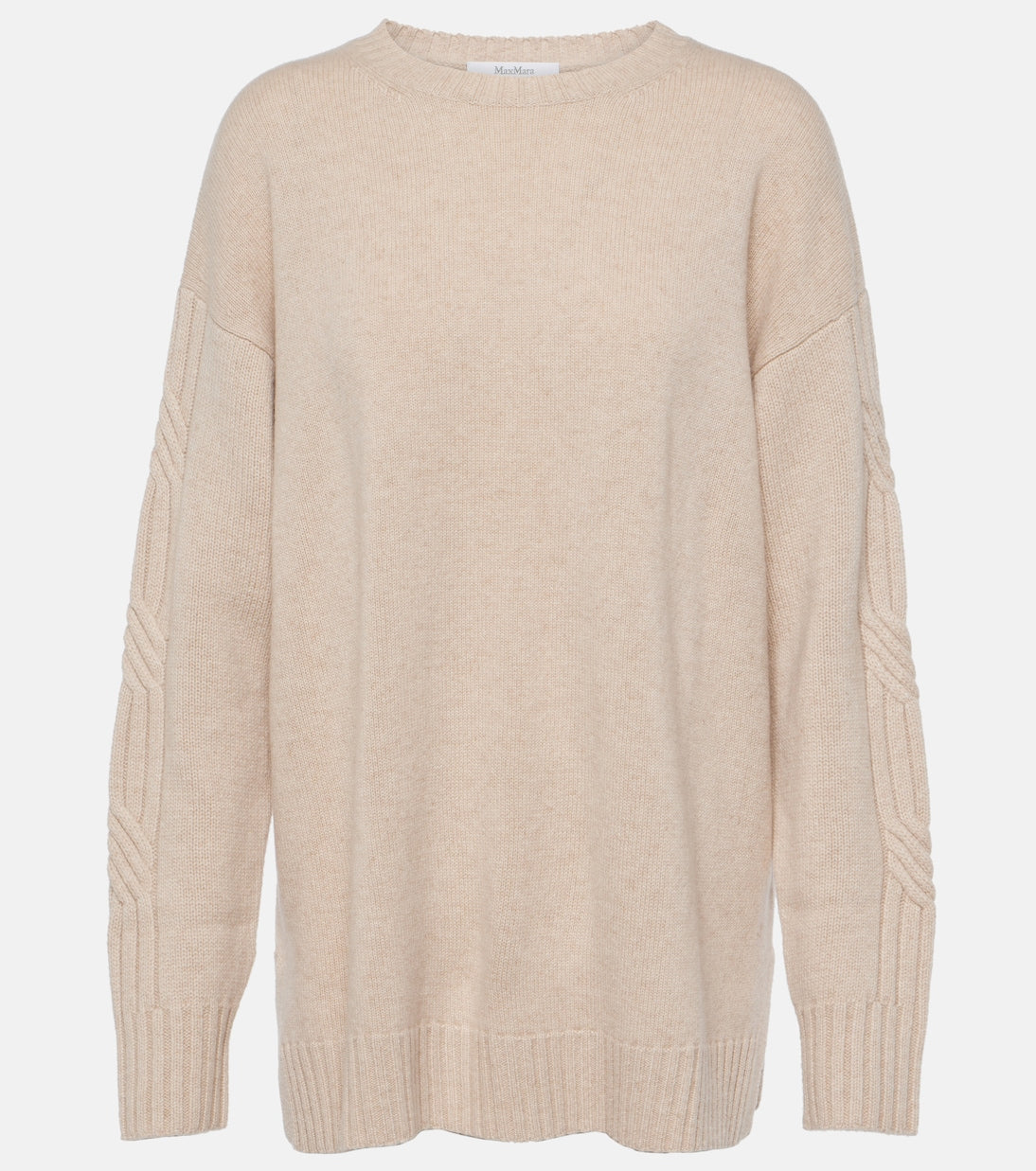 Vicini Max Mara cashmere sweater, beige