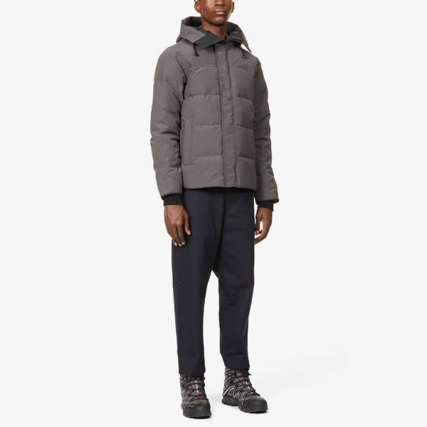 Macmillan Funnel Collar Parka with Canada Goose Twill Down, Graphite