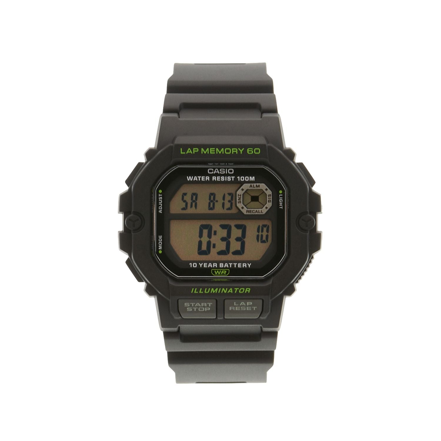 Sports Gear Digital Running Watch - WS1400H-1AV Casio