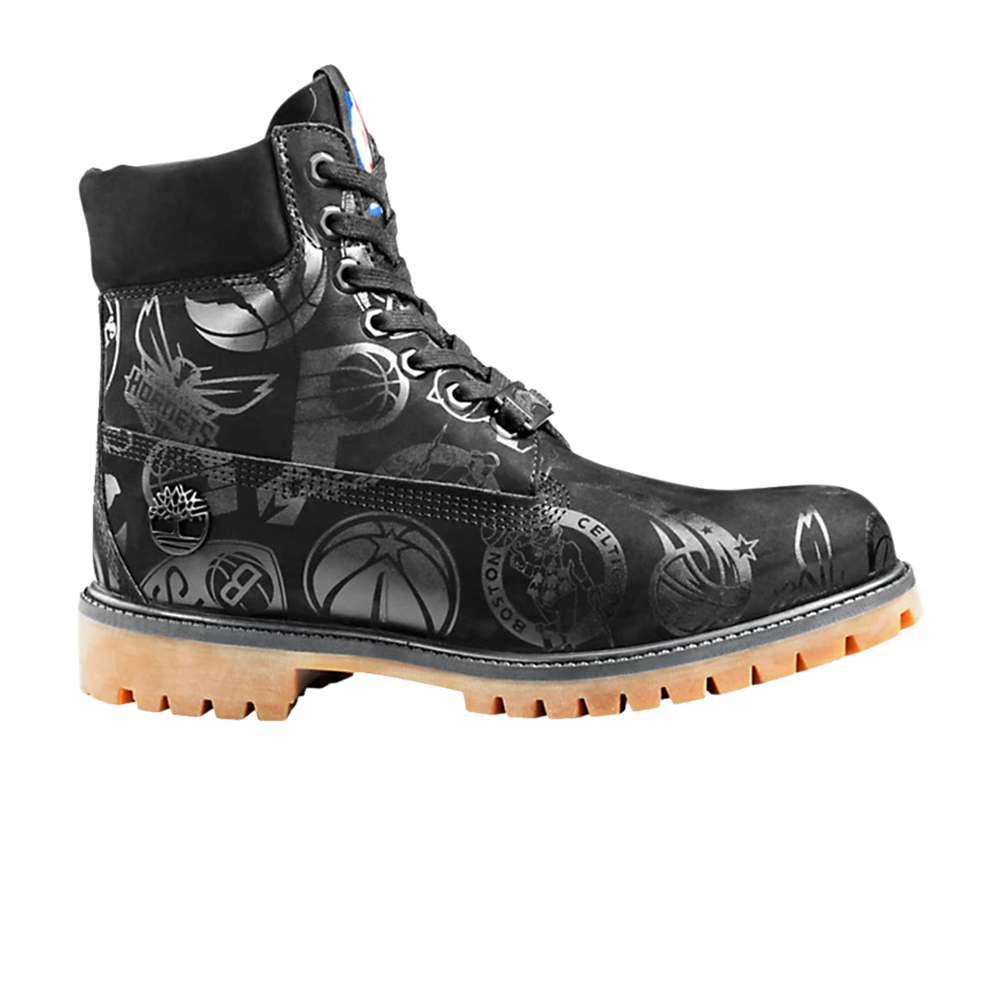 حذاء NBA x 6 Inch Premium Timberland باللون الأسود