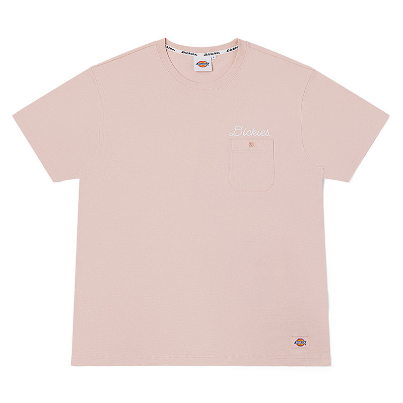 Dickies Men's T-Shirt, Pale Pinkish Gray