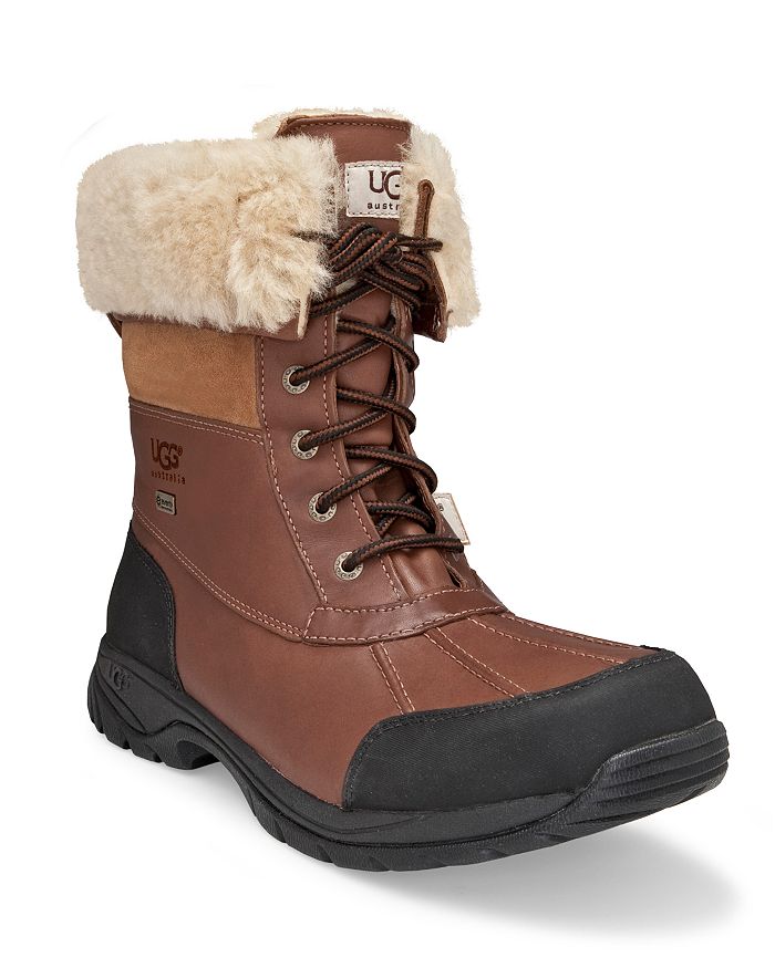 UGG Men's Butte Snow boots, brown/black