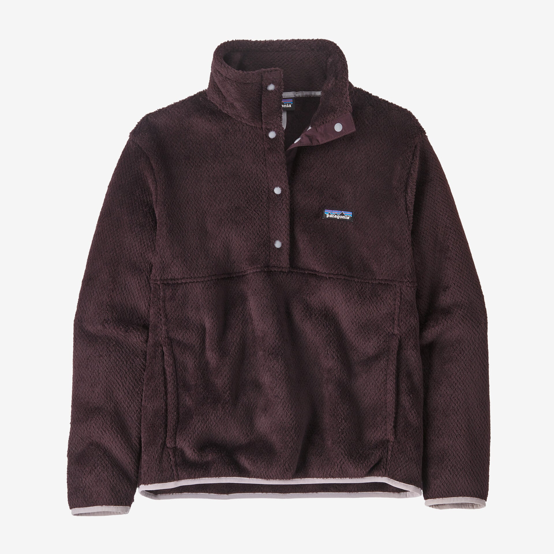 Patagonia Women's Re-Tool Semi-Zip Pullover, Obsidian Plum