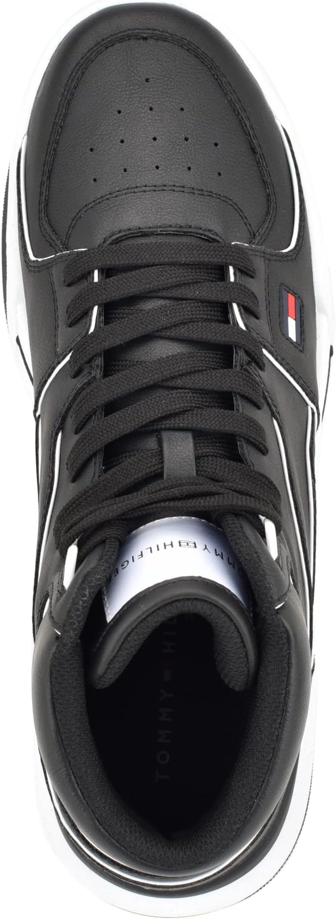 Varten Tommy Hilfiger Sneakers, Black/White