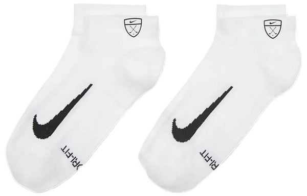 جوارب Nike Multiplier Low Golf Quarter (زوجان) "أبيض"، أبيض