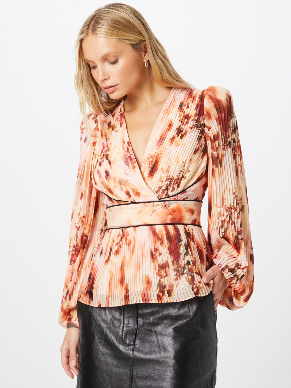 Karen Millen blouse, multicolored