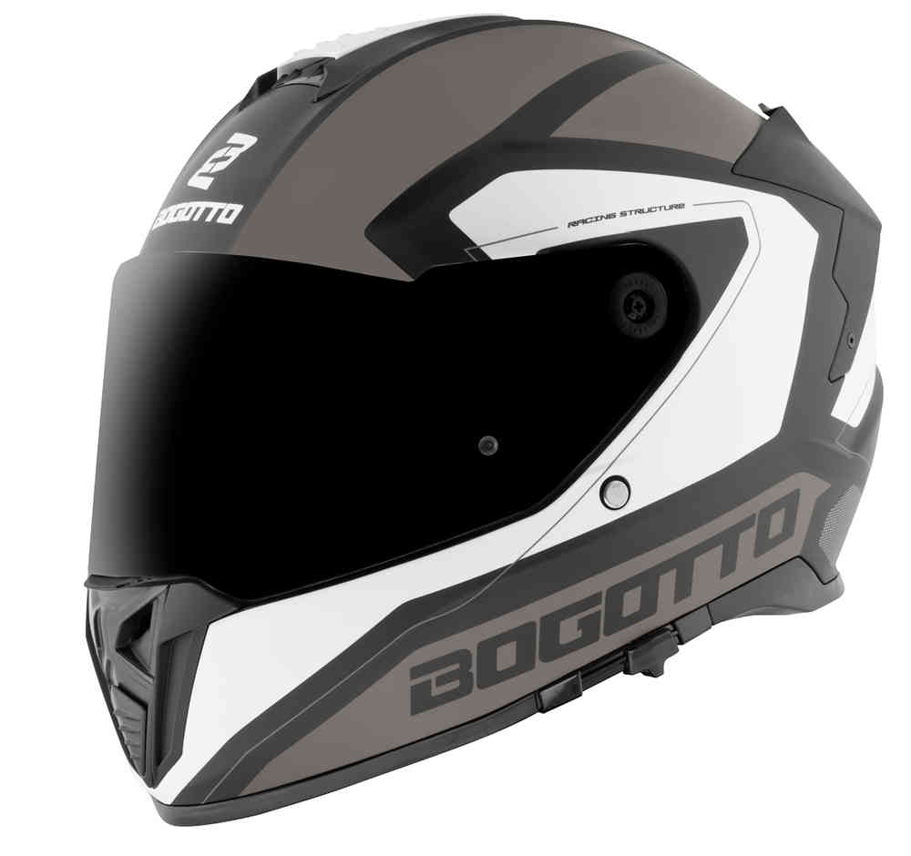 FF122 BGT Bogotto Helmet, grey/white