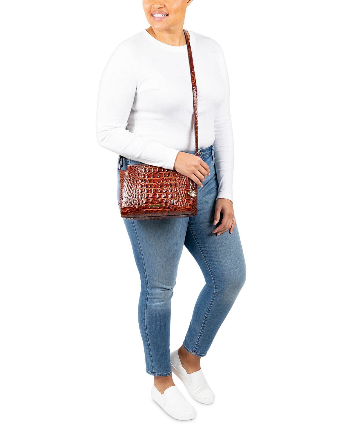 Hillary Brahmin leather shoulder bag