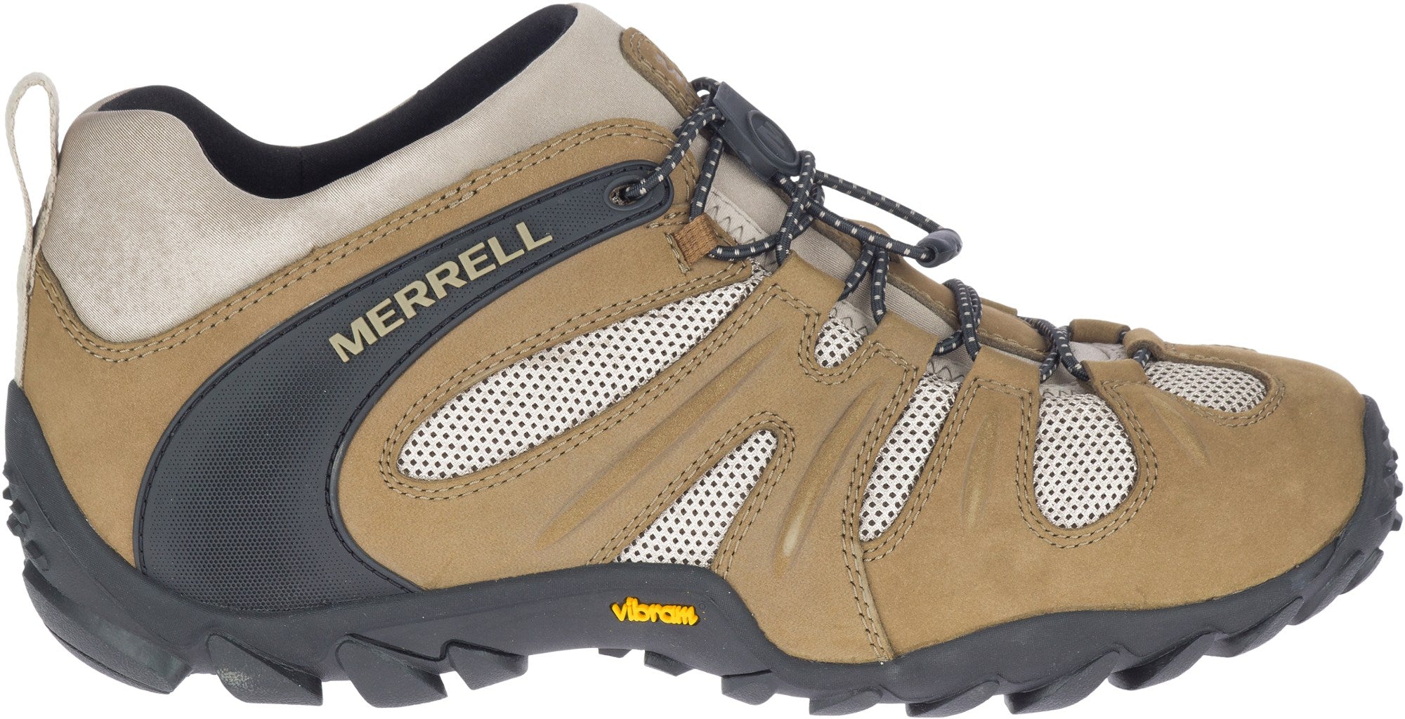 حذاء Merrell Chameleon 8 Stretch Low للرجال للمشي لمسافات طويلة، بني