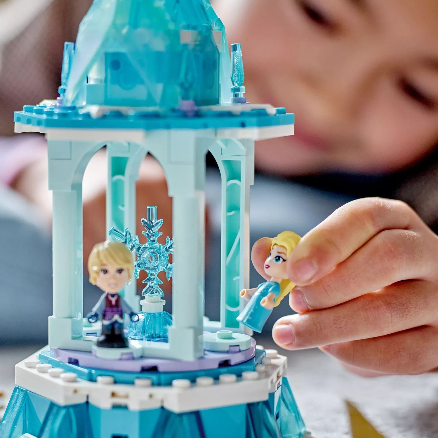 LEGO Disney Frozen Anna and Elsa's Magical Carousel Set 43218 (175 Pieces) LEGO