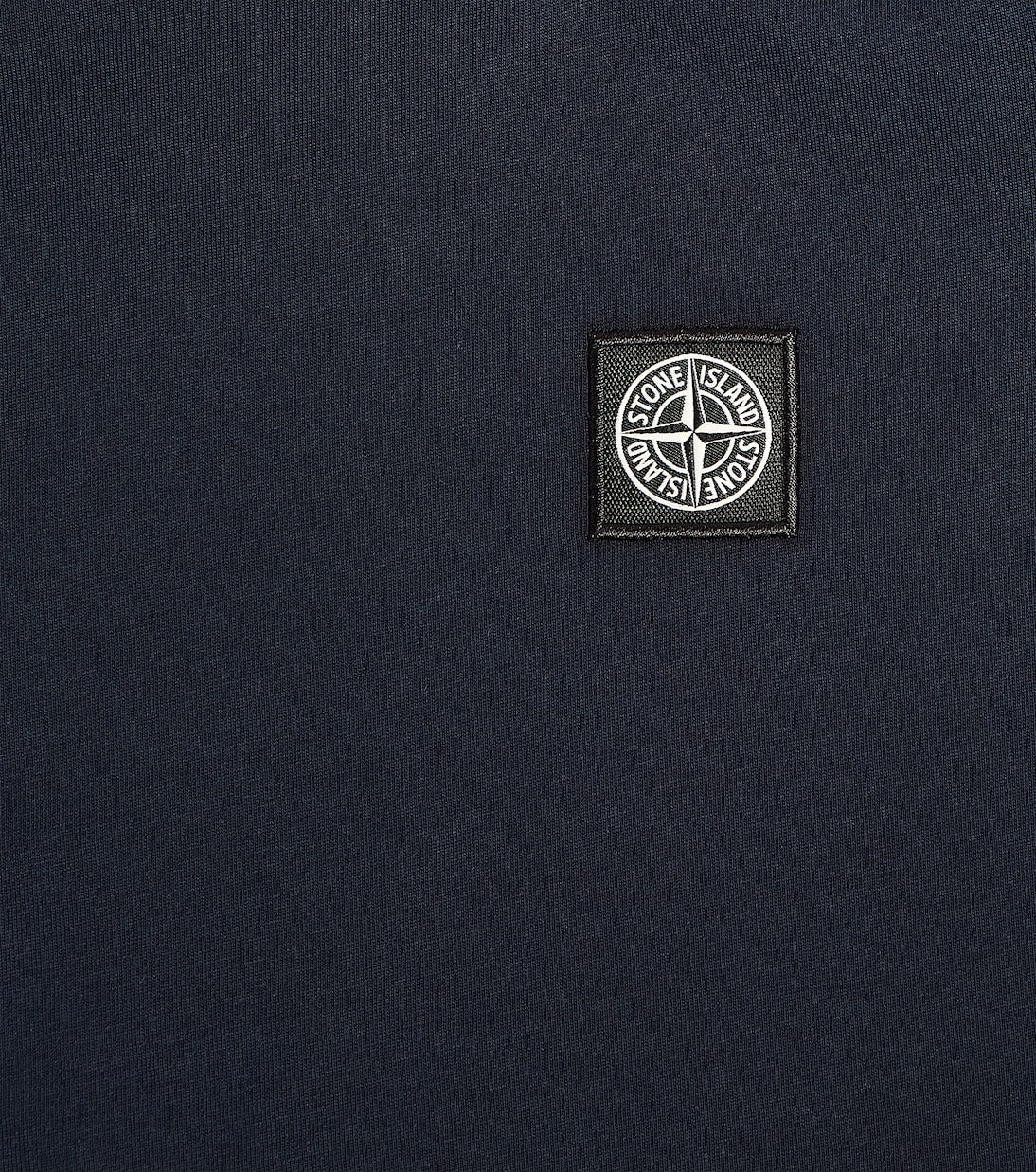 Stone Island Junior cotton jersey compass T-shirt, blue