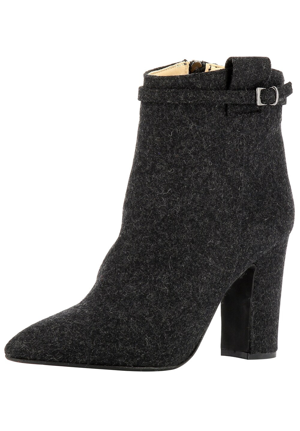 Evita ankle boots, black/black speckled