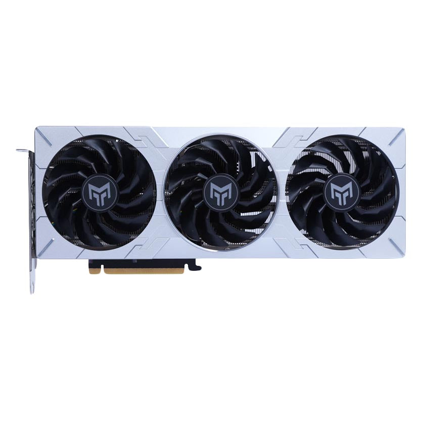 بطاقة فيديو GALAX GeForce RTX 4070 Metal Master OC 12 جيجا، فضي