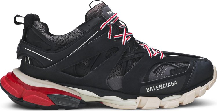 حذاء رياضي Balenciaga باللون الأسود والأحمر