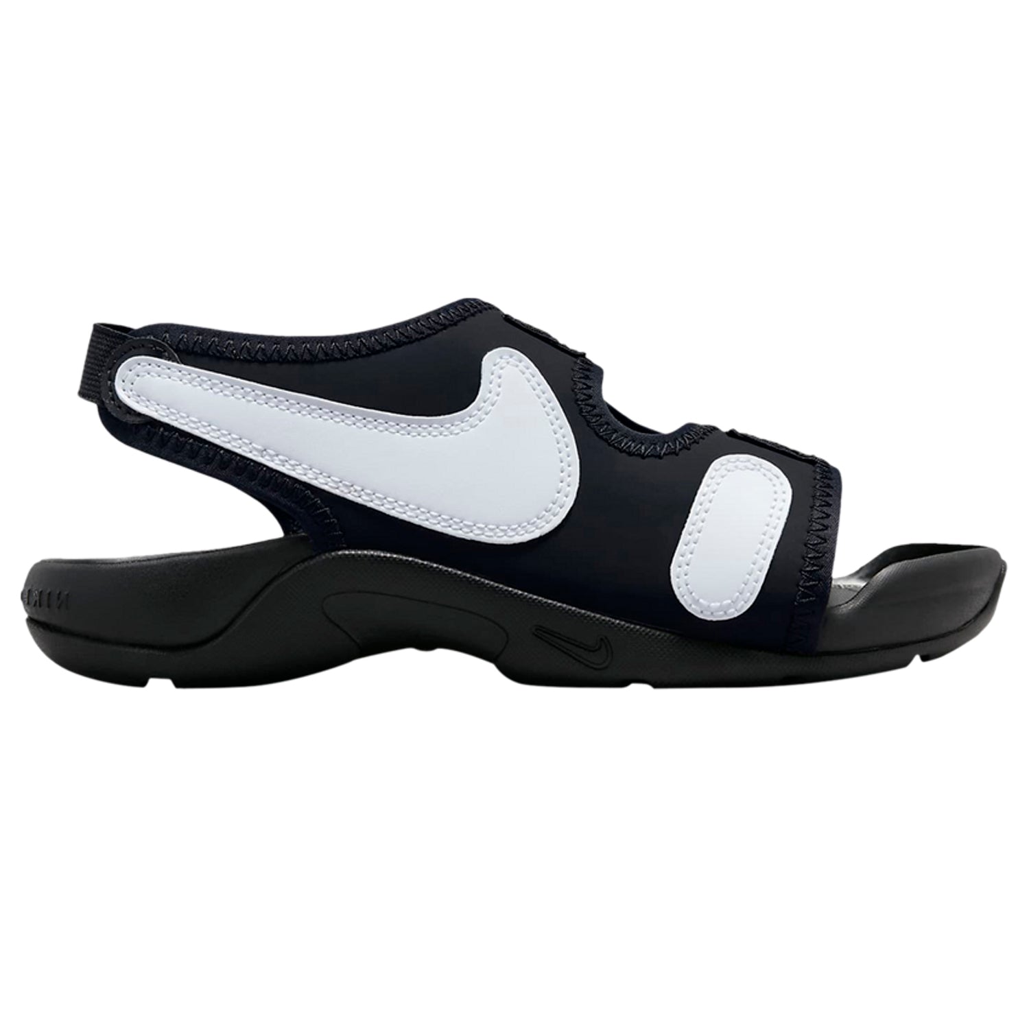 صندل Nike Sunray Adjust 6 GS 'Black White'، أسود