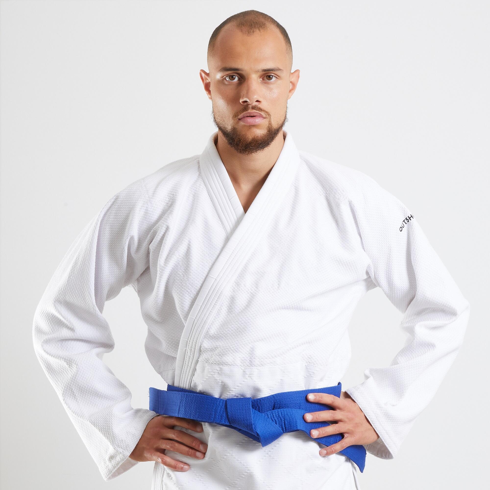 JUDO/AIKIDO SUIT 100 | ADULT OUTSHOCK, white