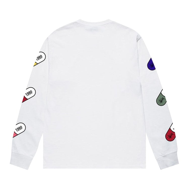 Stussy Capsule Long-Sleeve Tee 'White', white