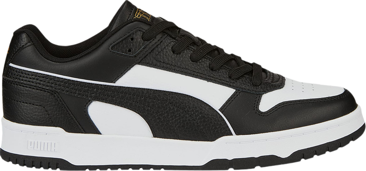 حذاء رياضي Puma RBD Game Low أسود وأبيض وأسود