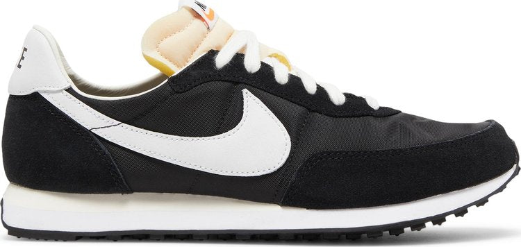 حذاء Nike Waffle Trainer 2 GS "Black White"، باللون الأسود