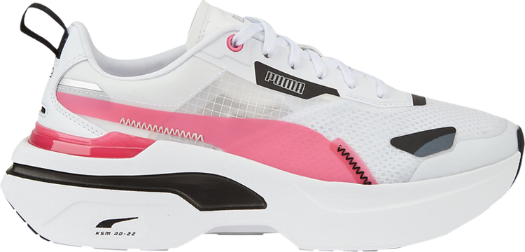 Sneakers Puma Wmns Kosmo Rider White Sunset Pink, white