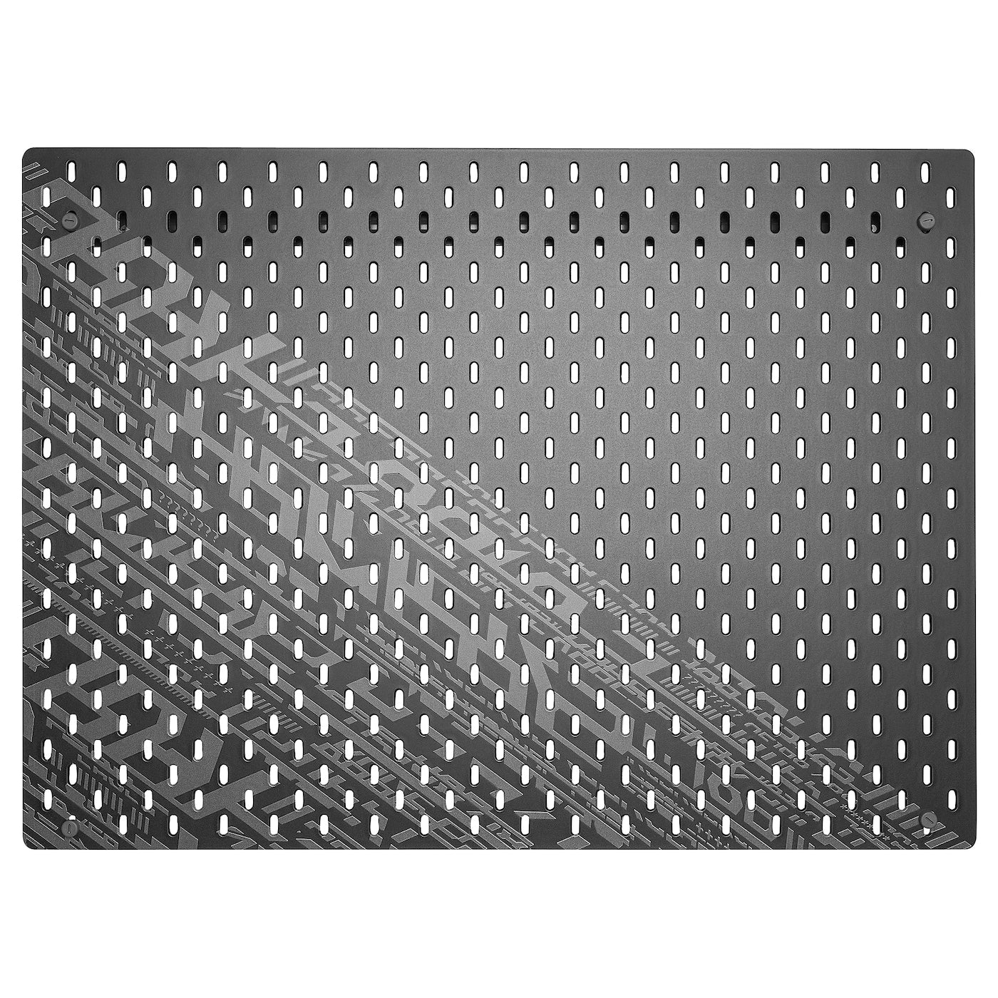 Ikea Uppspel perforated board, black, 76x56 cm