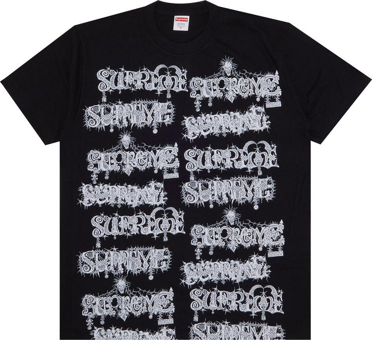 Supreme Wombat Tee 'Black', black