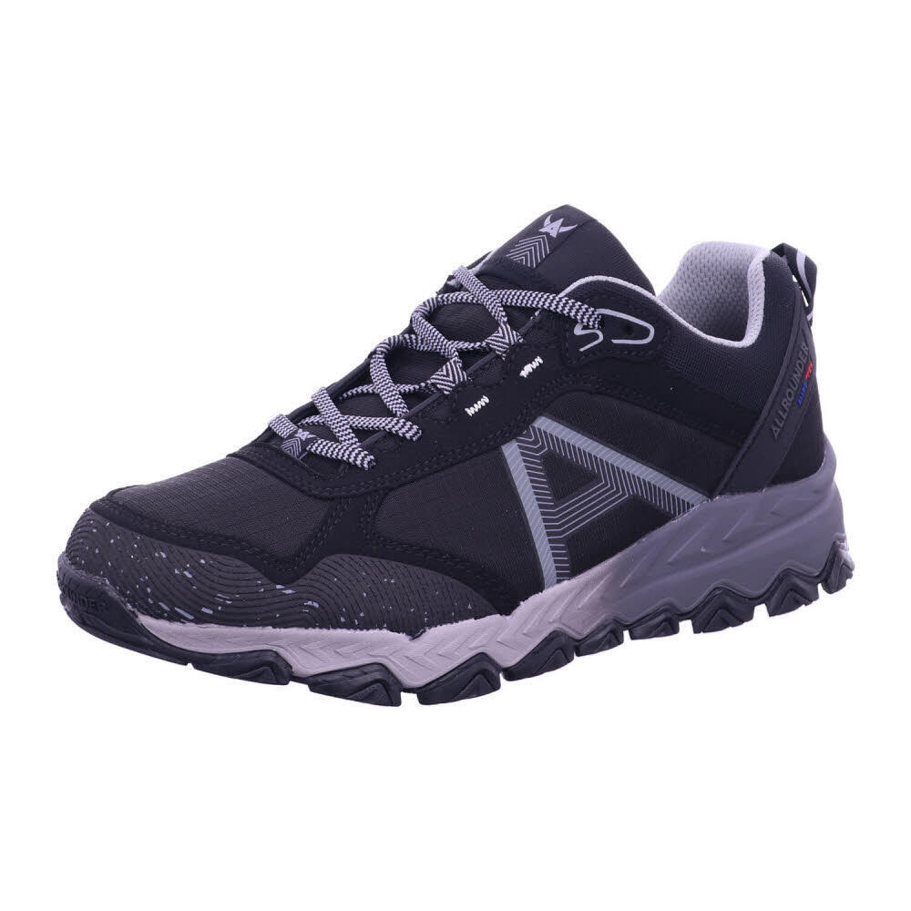 Allrounder Challenge-Tex outdoor sneakers, black/dark gray