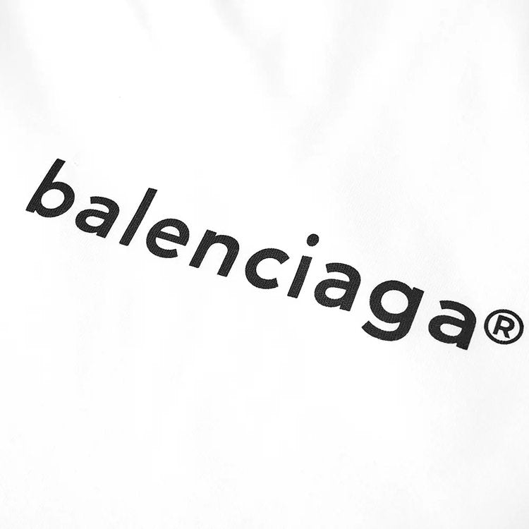 Balenciaga New Copyright Logo T-Shirt 'White', White