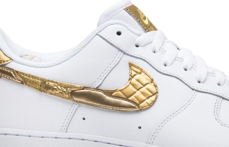 Nike CR7 x Air Force 1 Low 'Golden Patchwork', white