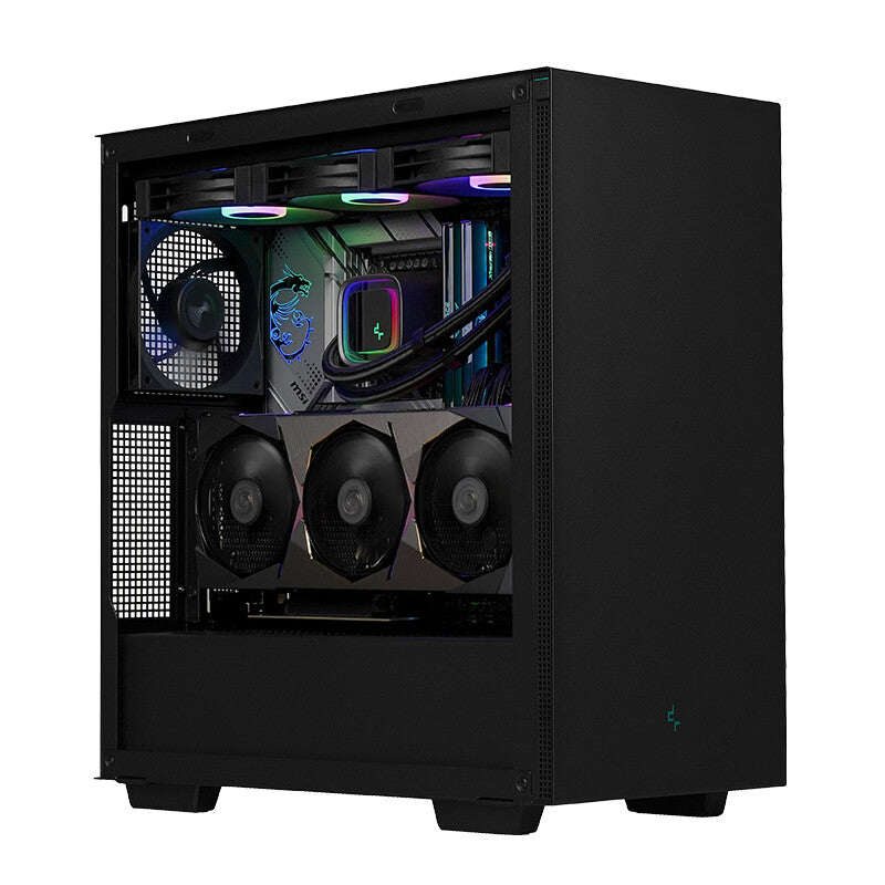 Case DeepCool CH510, Mid Tower, black