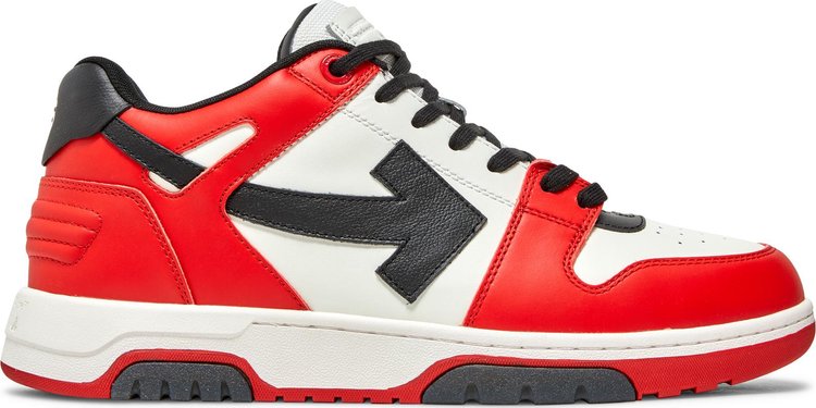 Sneakers Off-White Out of Office Low Red White Black, red