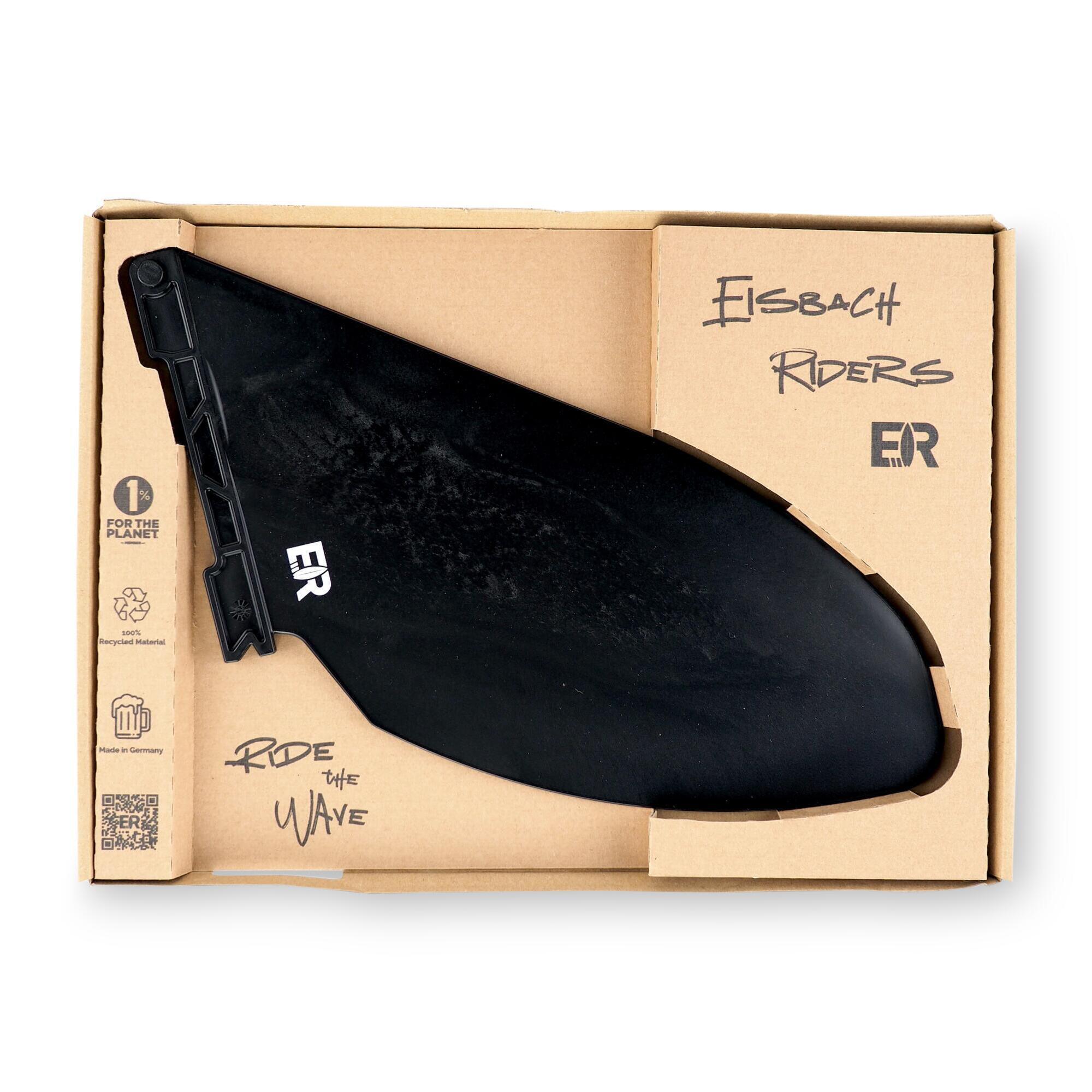 SUP Touring Fin Quick-Lock 9.4 EISBACH RIDERS, black