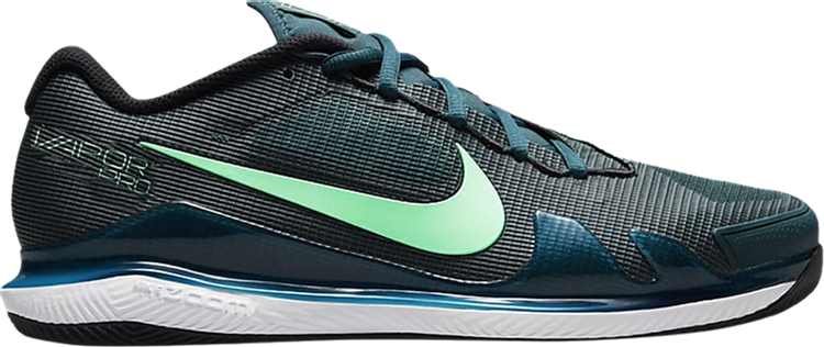 حذاء NikeCourt Air Zoom Vapor Pro 'Dark Teal Green' من Nike باللون الفيروزي