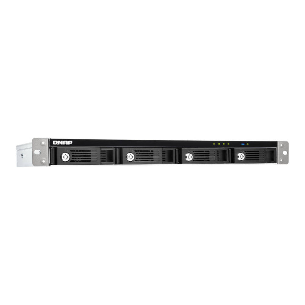 Server network storage QNAP TR-004U, 4 bays, without disks, black