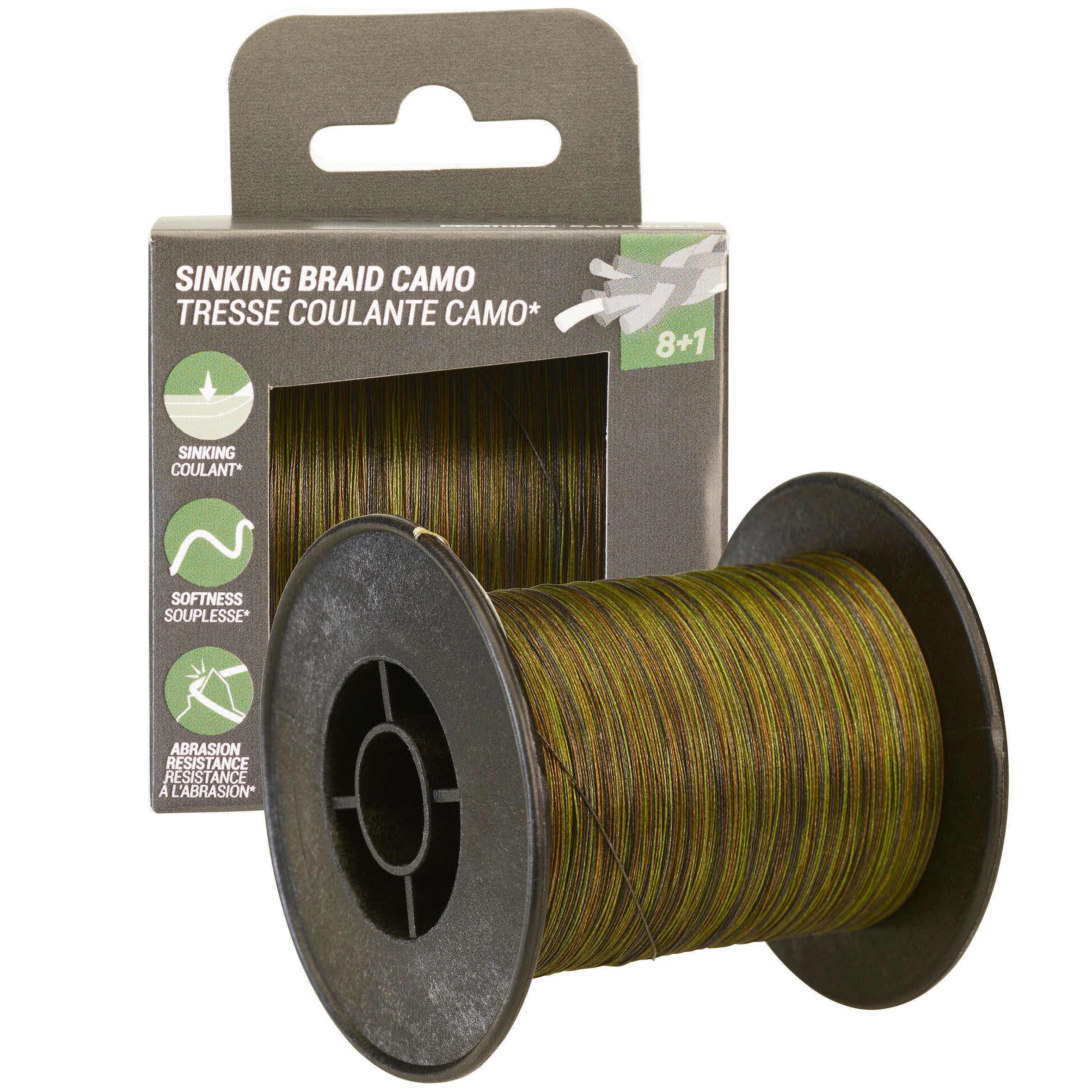 Braided cord sinking 0.20mm 500m CAPERLAN