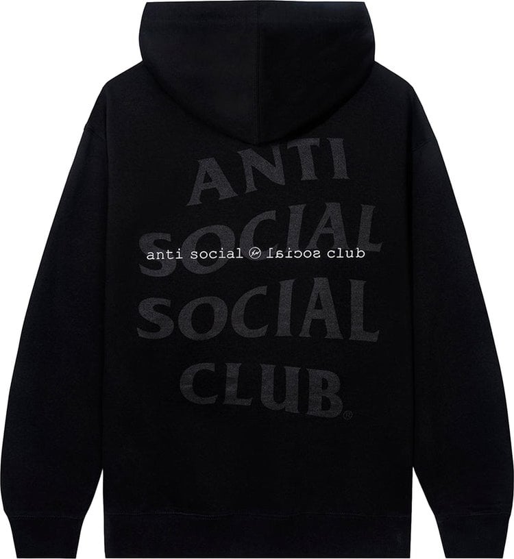 Anti Social Social Club x Fragment Type A Hoodie 'Black'