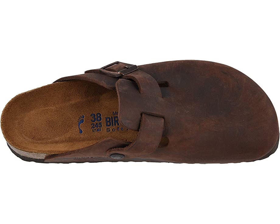 Boston Soft Footbed Birkenstock Clogs, leather