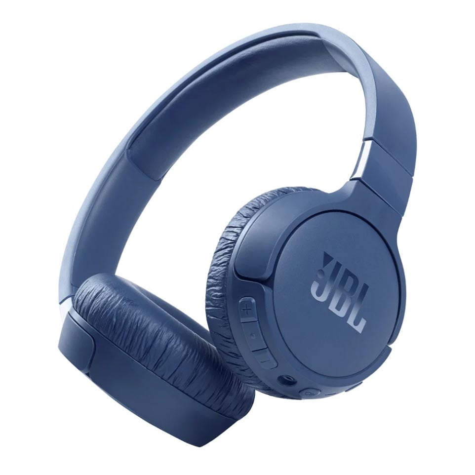 سماعات JBL Tune 660NC اللاسلكية، باللون الأزرق