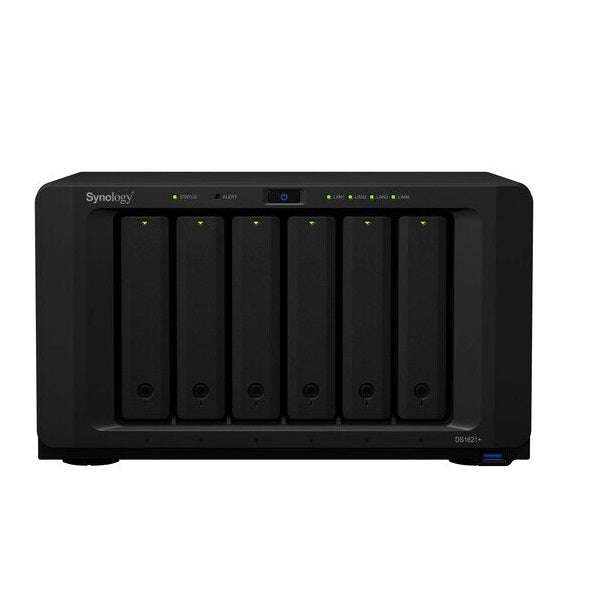 Synology DS1621+ NAS 6-Bay Network Storage, Black