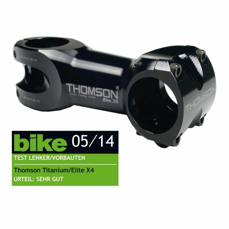 Elite X4 31.8mm 10 Degree Stem - Black THOMSON Black/Black/Black