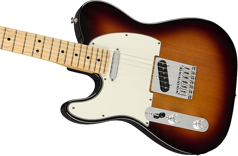 Fender Player Telecaster Left-handed - 3 Tone Sunburst with Maple Fingerboard Player Telecaster Left-handed