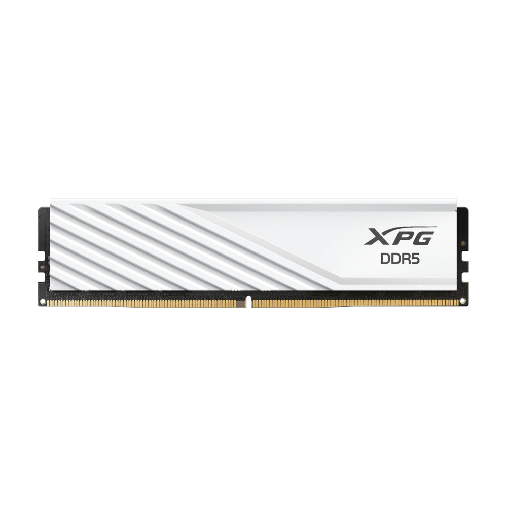 ذاكرة وصول عشوائي Adata XPG Lancer Blade، 16 جيجابايت DDR5 (1x16 جيجابايت)، CL32، 6400 ميجا هرتز، AX5U6400C3216G-SLABWH، أبيض