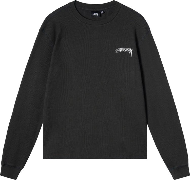 Stussy Long-Sleeve Thermal 'Black', black