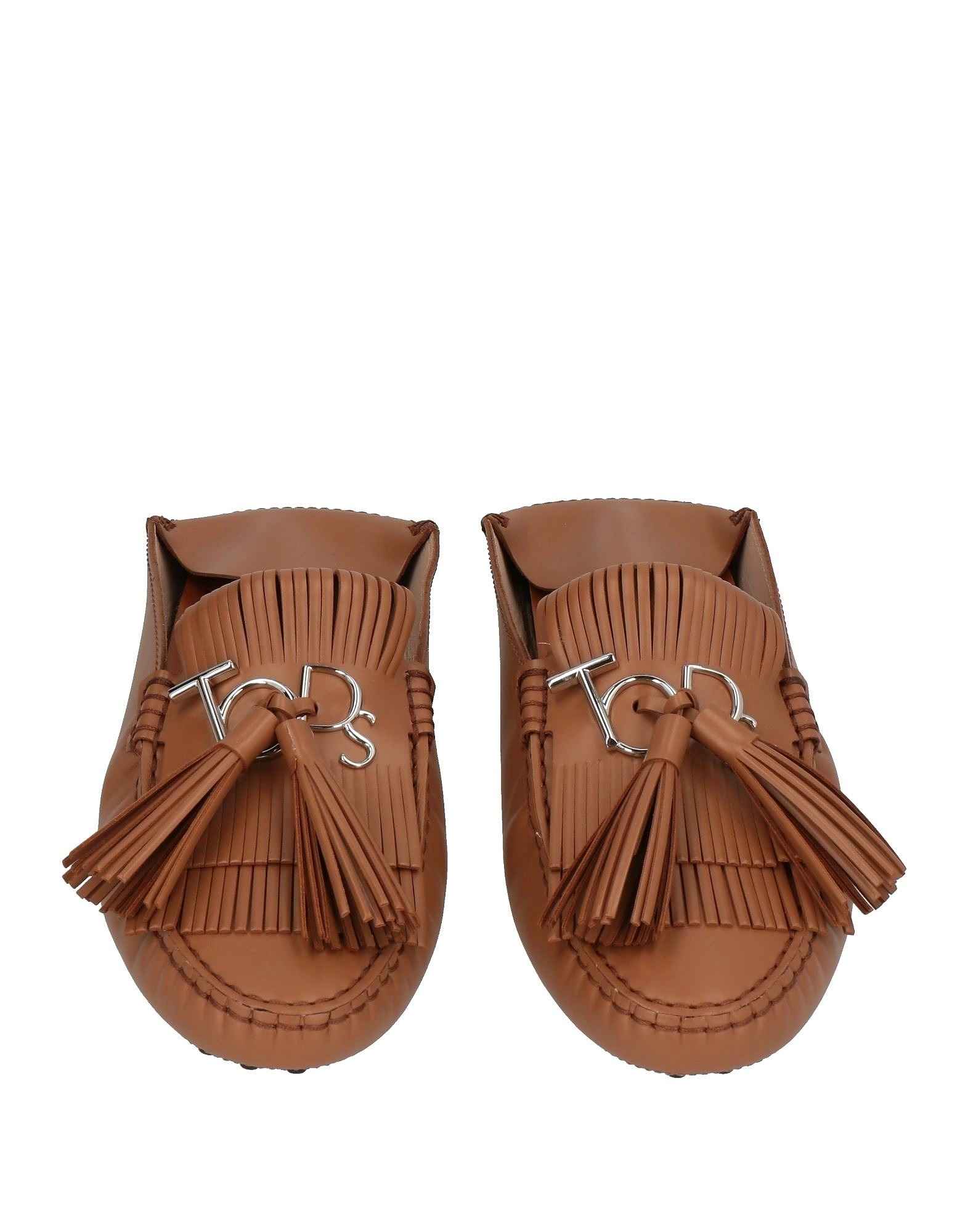 Tod's Doudou mules, light brown