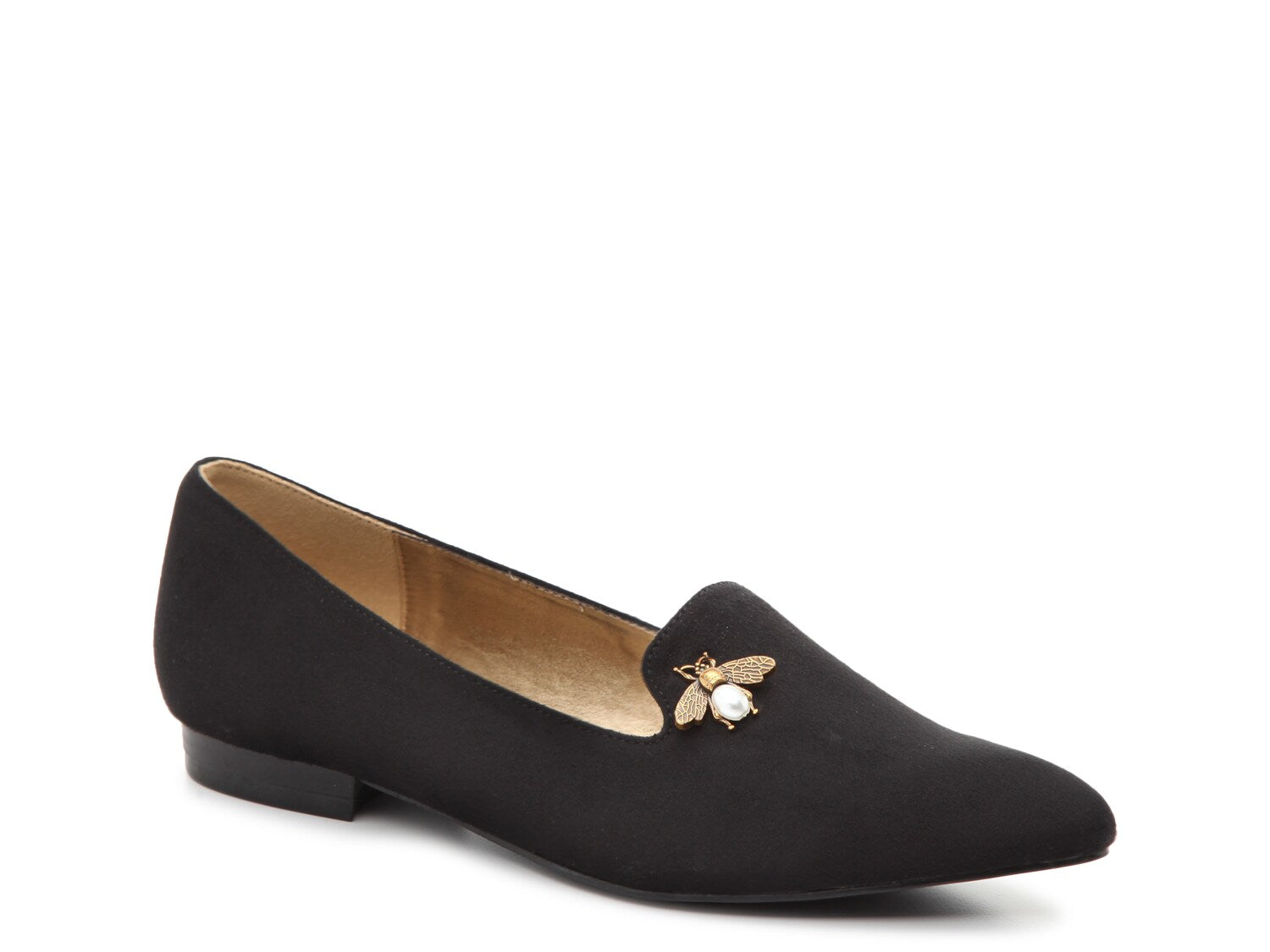 Bellini Beam suede loafers, black