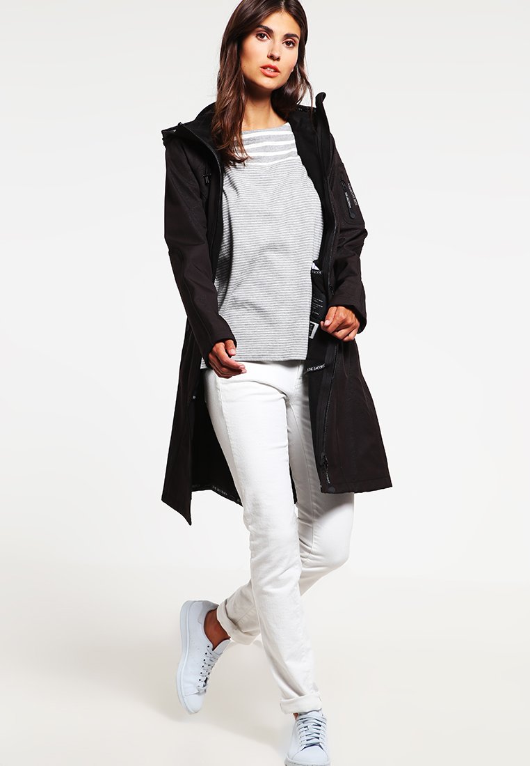 Ilse Jacobsen parka, black