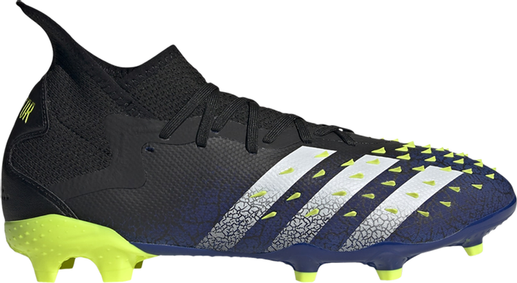 حذاء Adidas Predator Freak.2 FG 'Demonskin - Black'، أسود