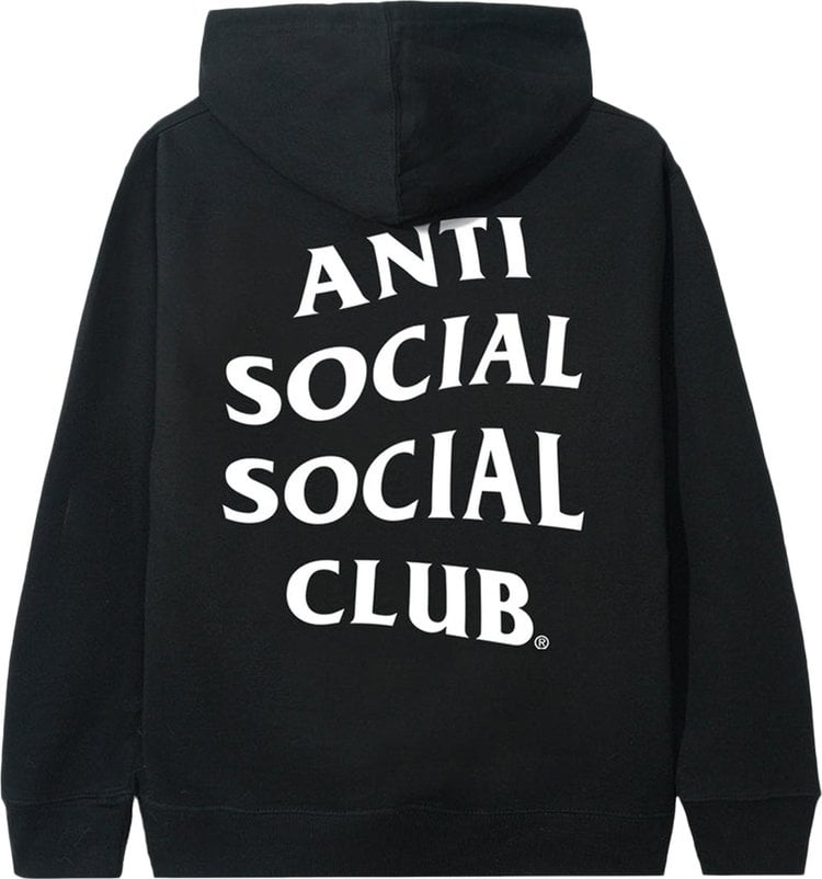 Anti Social Social Club Mind Games Hoodie 'Black', black