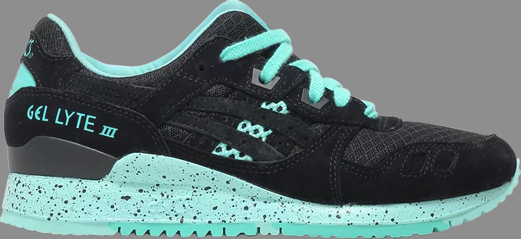 Asics gel lyte 3 'bright pack' sneakers, black